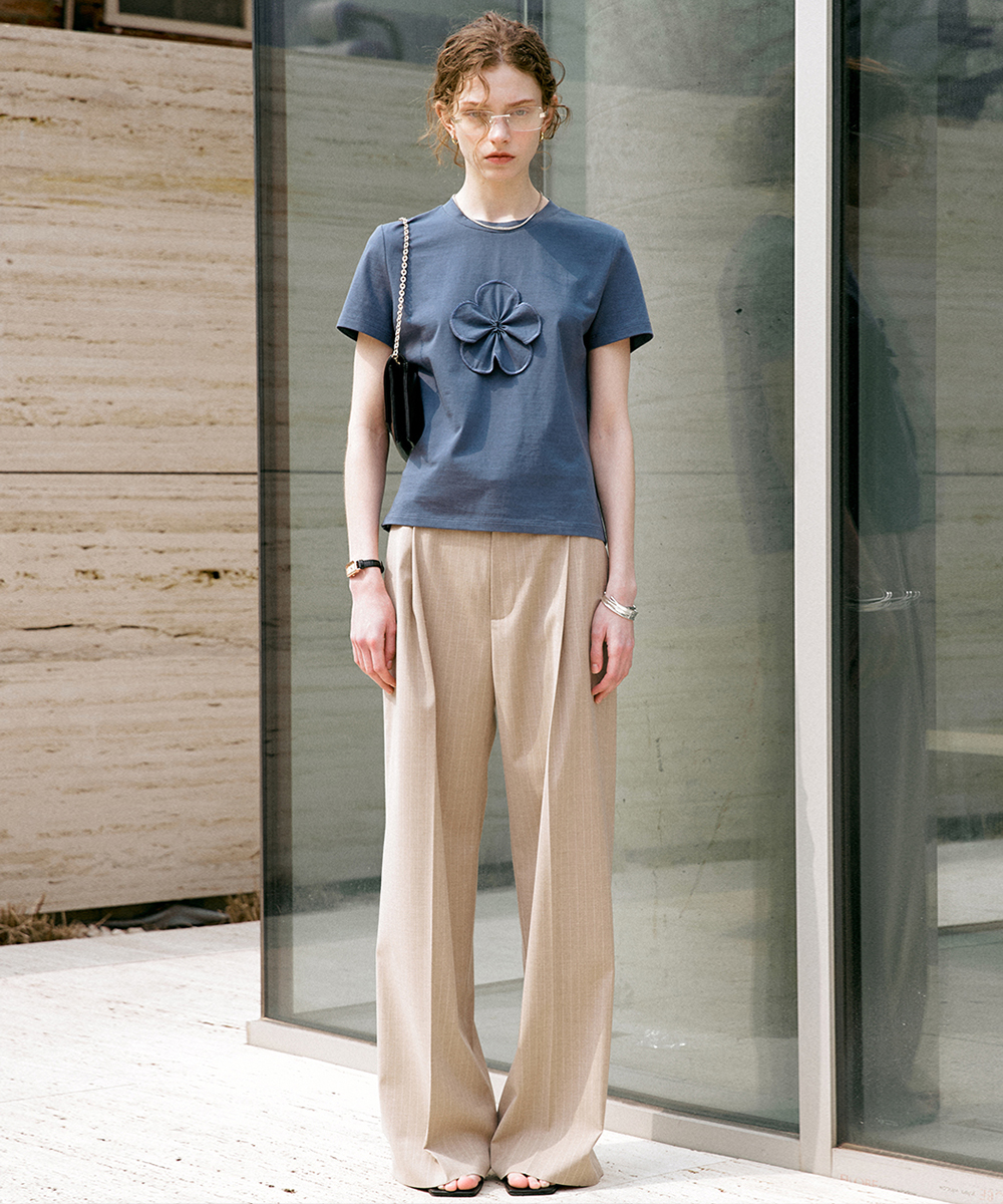 SUMMER полоса SLACKS_BEIGE