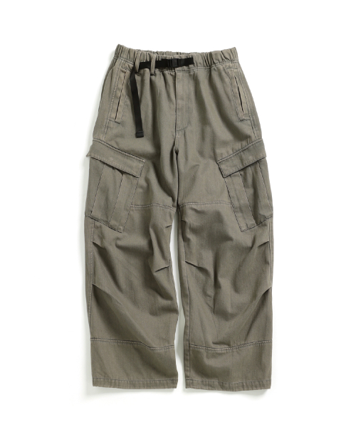 Mil Pants Washed Olive