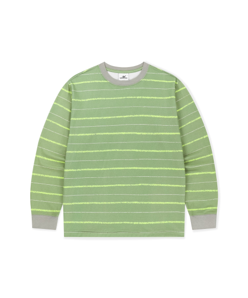 Pattern LS Tee Light Olive