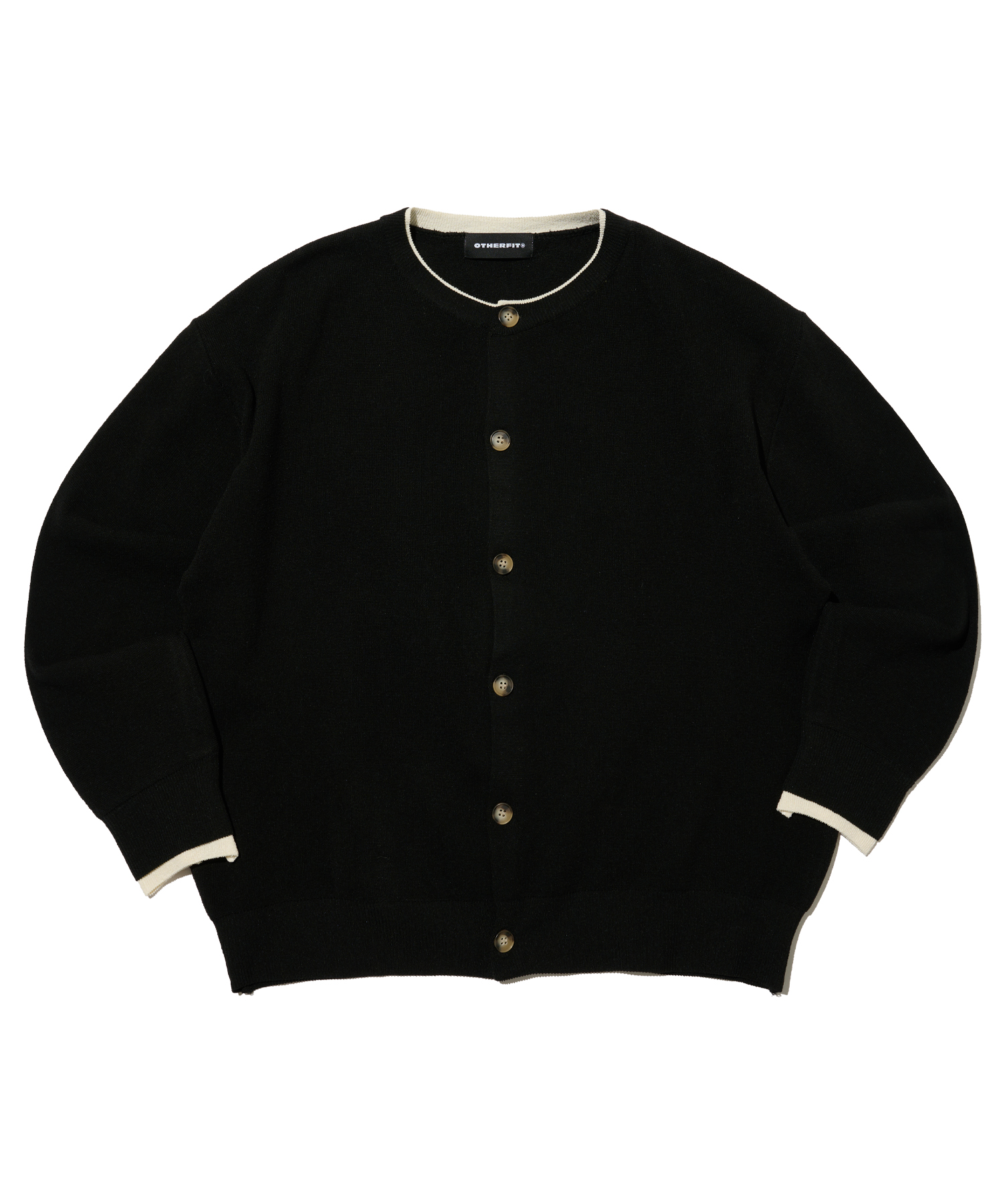 Тонкий многослойный кардиган (Black)