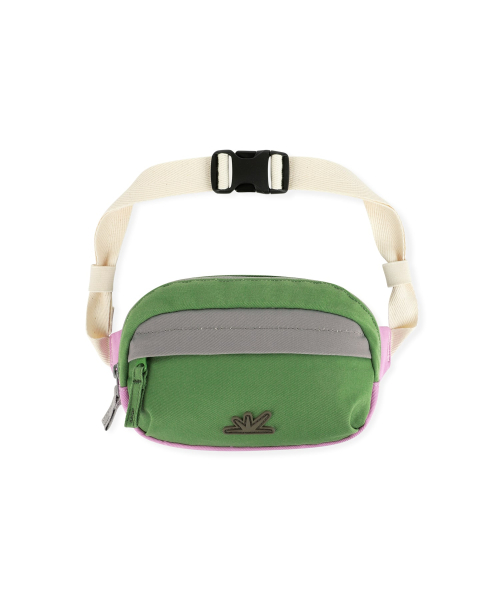 Block Waist Bag Green