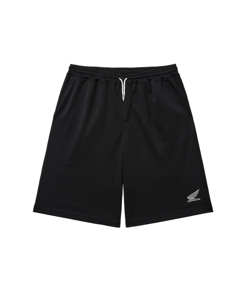 Mesh Bermuda Shorts Black