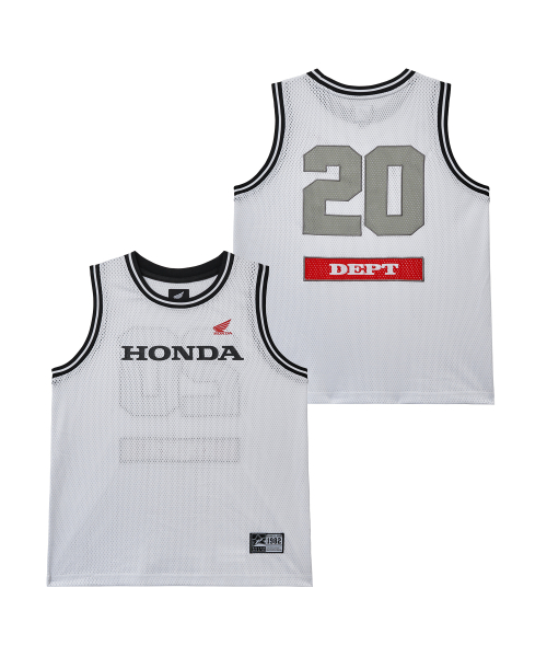 Mesh 20 Jersey Sleeveless White