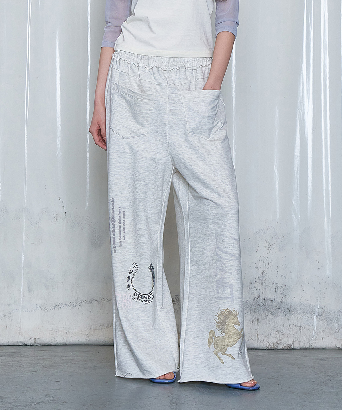 LUCKY SPUR ARCHIVE SWEAT PANTS IN OATMEAL