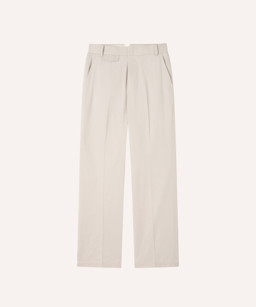 Чиносы regular fit с карманом для монет Ivory