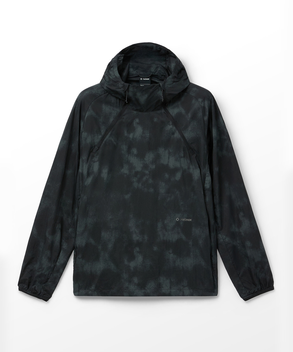 Легкий анорак с принтом натуральный камуфляж_Dark Grey
