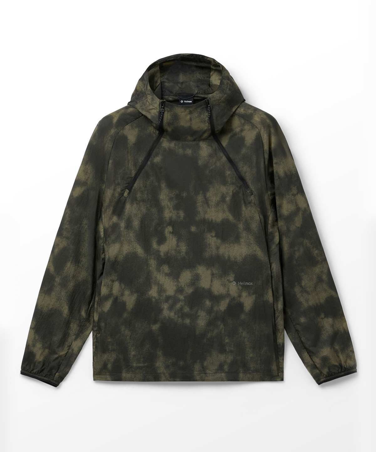 Легкий анорак с принтом natural camo_Khaki