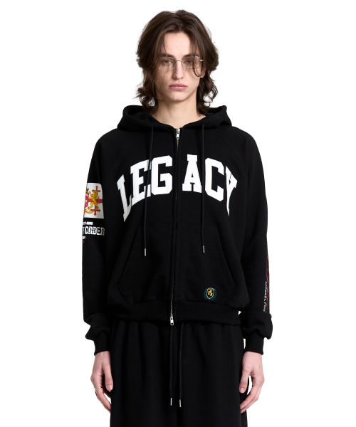 Königlicher Zip Hoodie