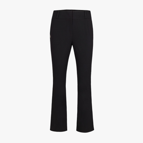 Брюки клеш с разрезом и бантом сзади (Black)