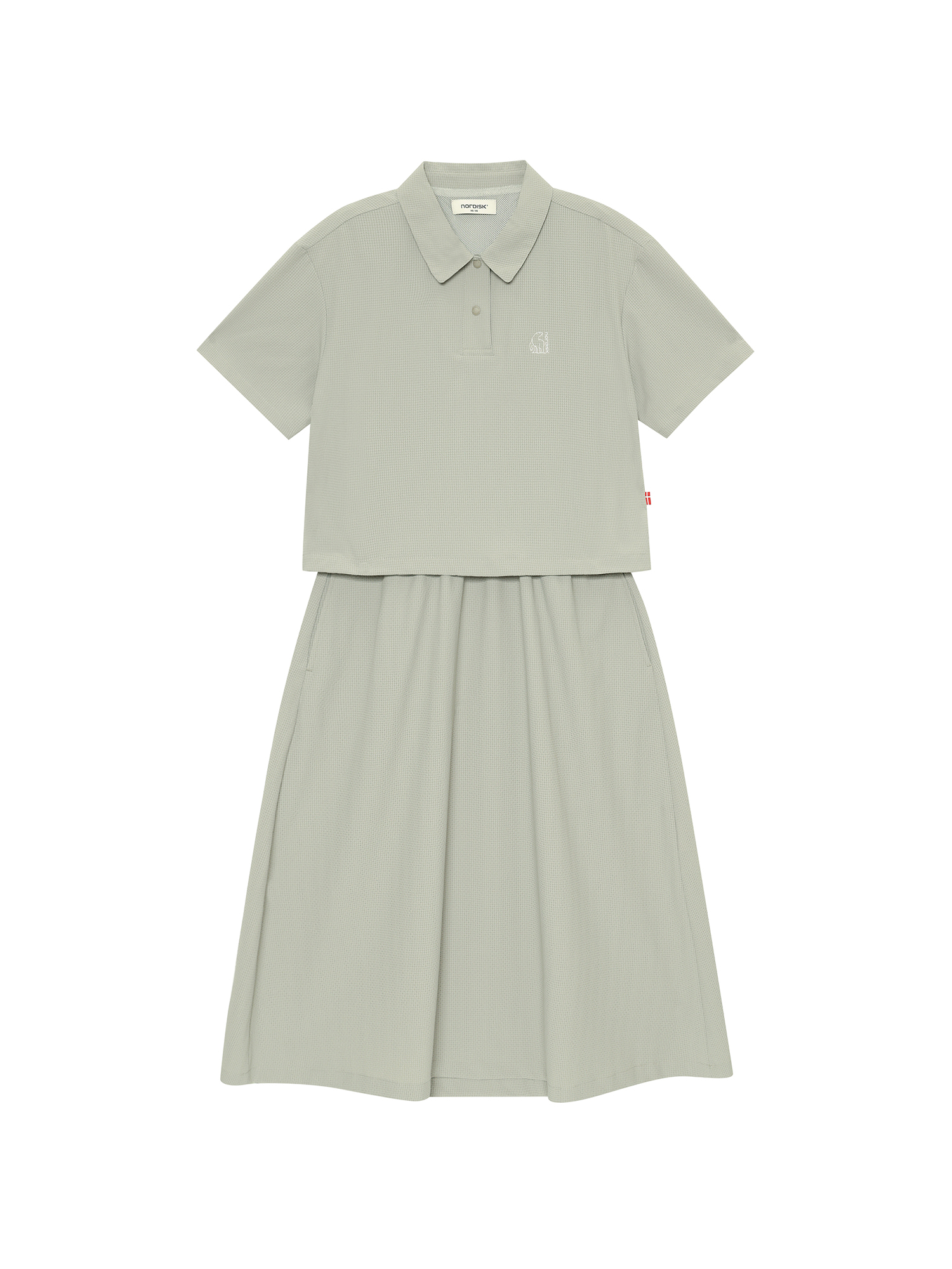 Платье Perrier Ice Sucker 2-в-1 - W_Light Khaki
