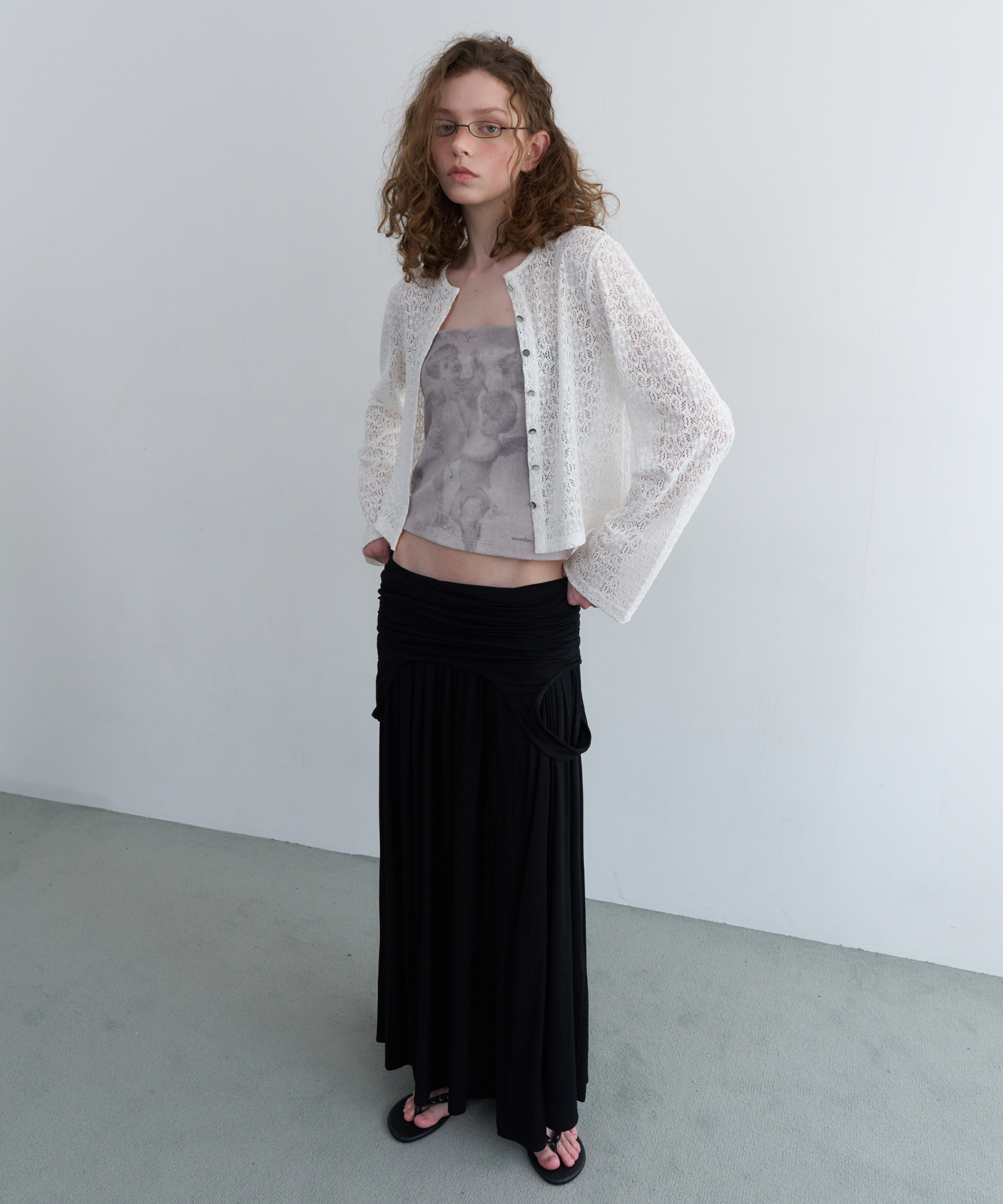COTTON LACE CARDIGAN_WHITE