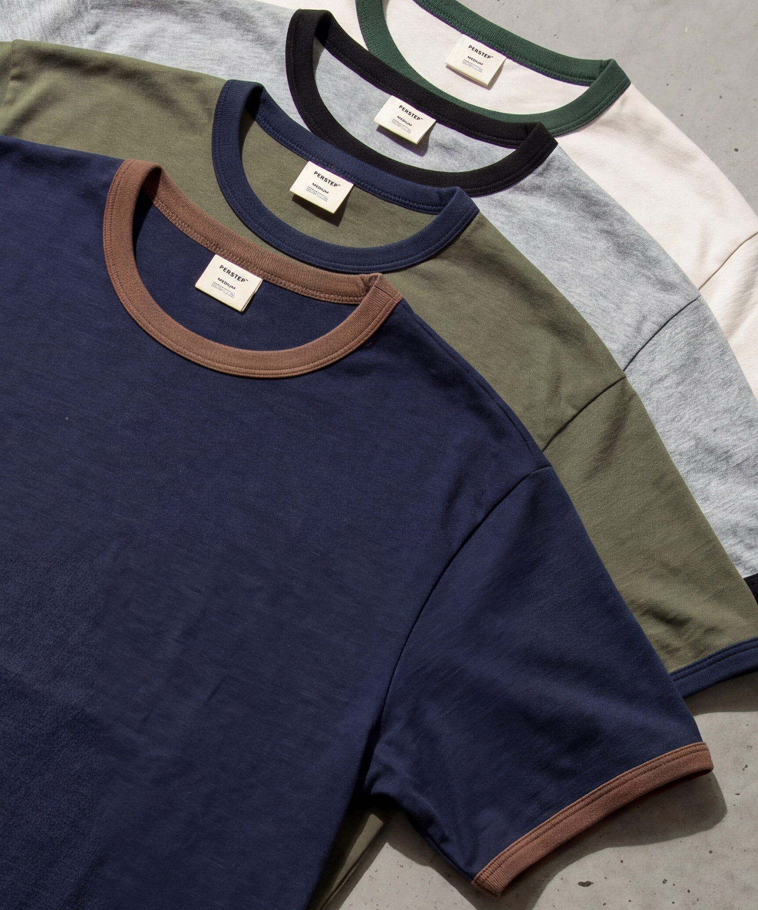 [2PACK] Trace Ringer Short Sleeve JUST4766