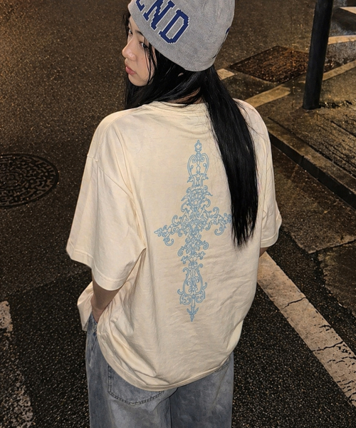 Футболка UNISEX BACK SIM CROSS_3 colors