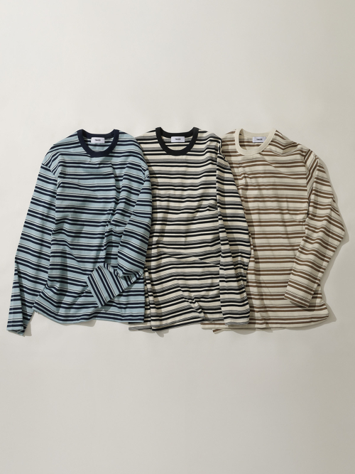 Повседневный лонгслив в полоску (3 цвета)