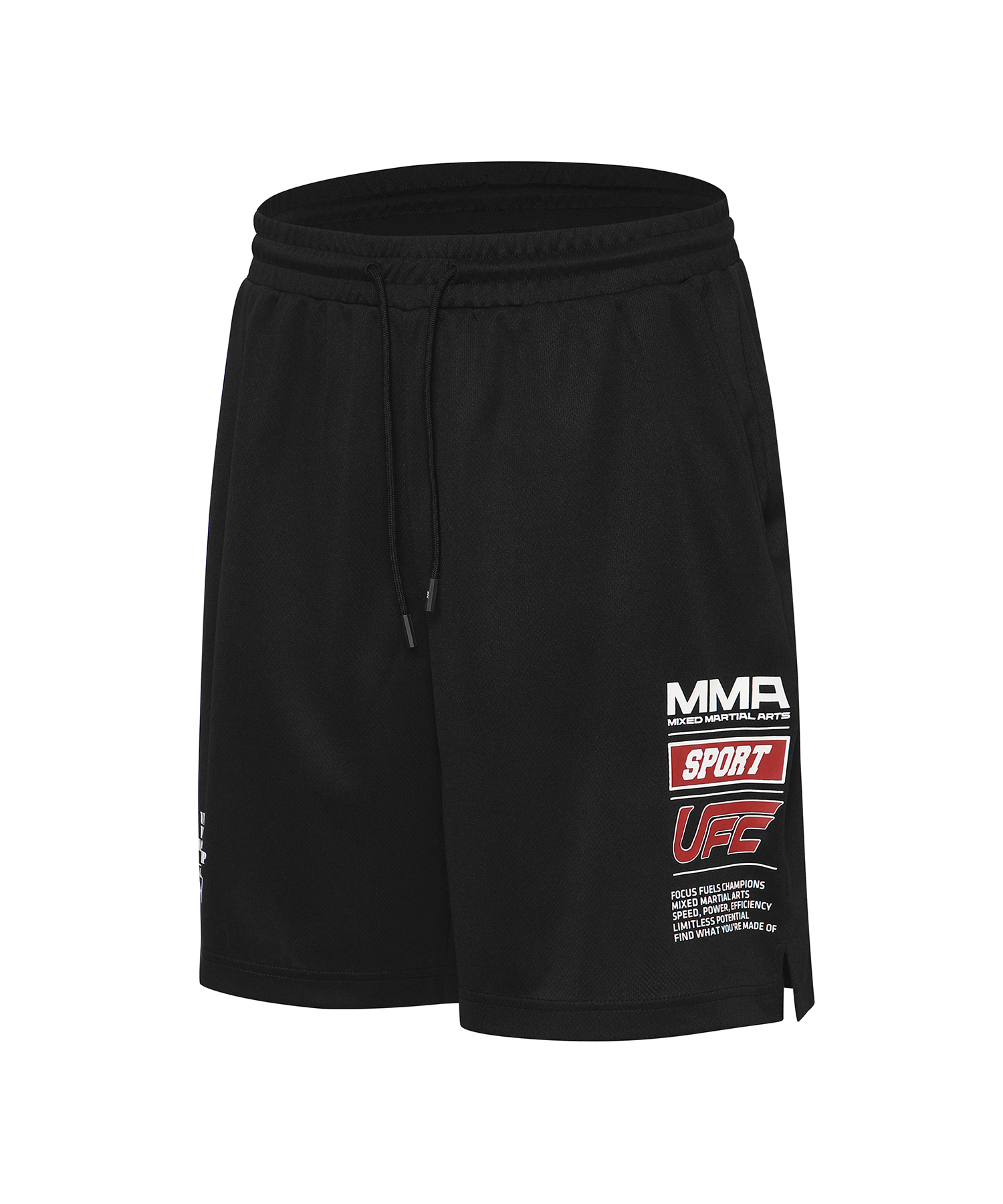 UFC SPON RELAXED FIT SHORT PANTS BLACK