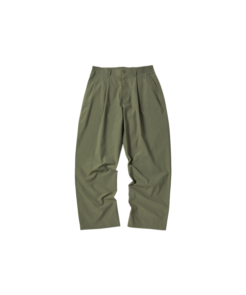 Свободные легкие брюки на резинке (Khaki)