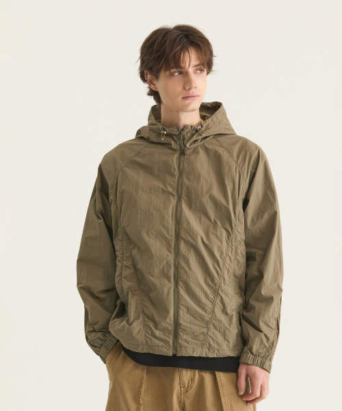 Худи-куртка Diagonal - Khaki