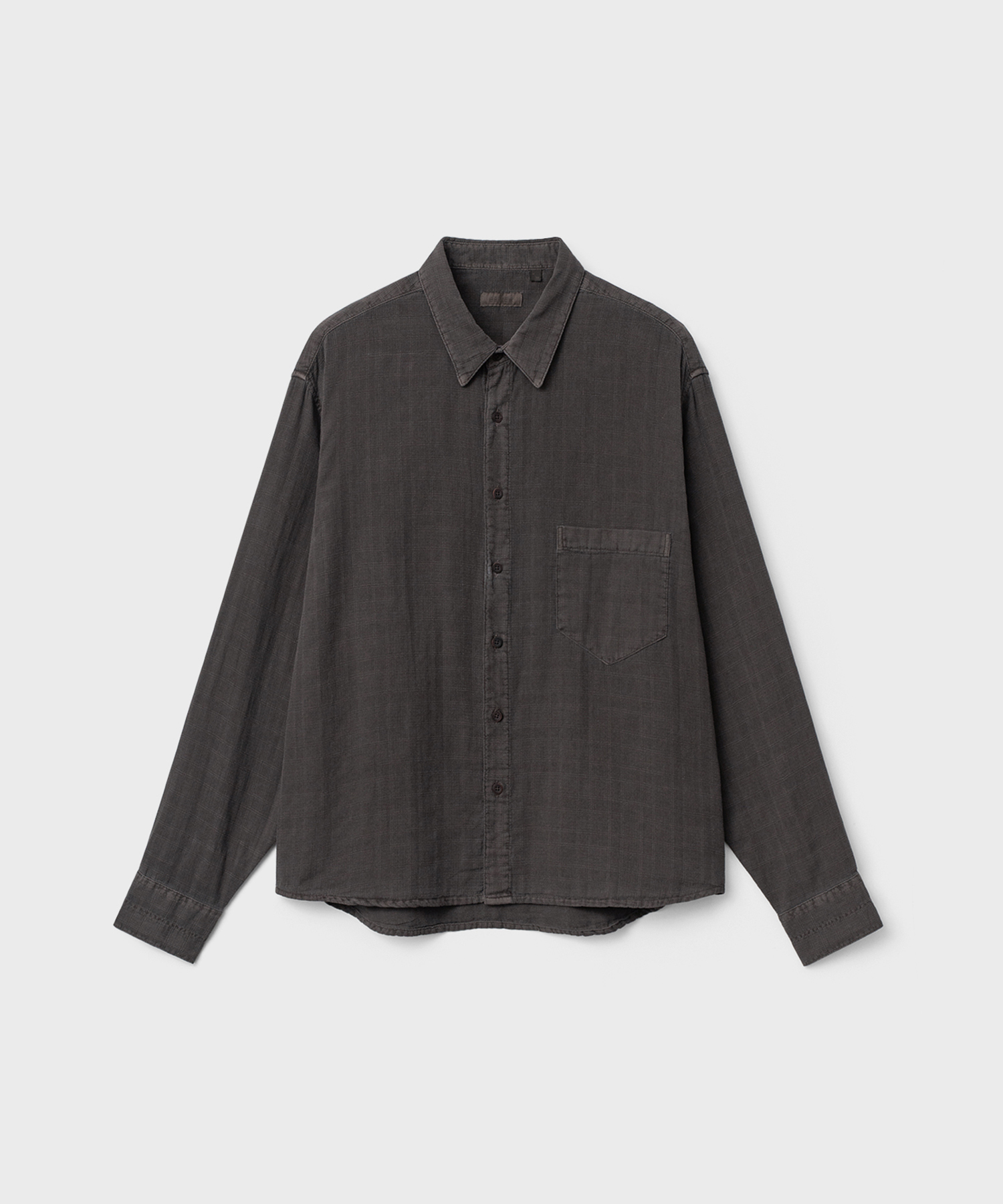 Рубашка Chico - Dyed Dark Brown Check