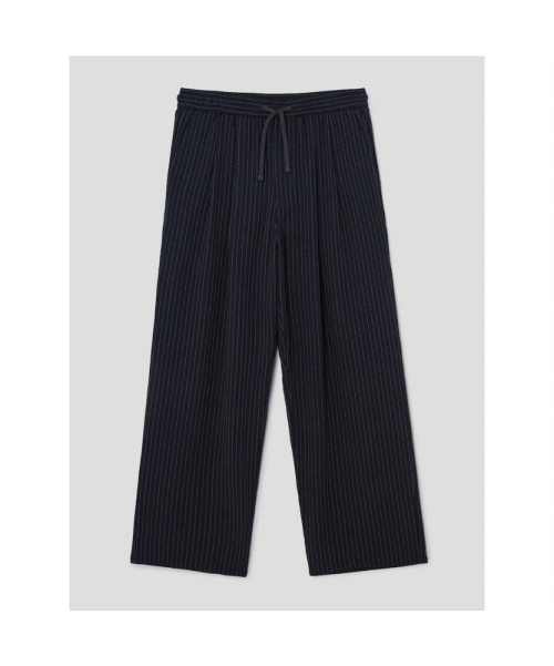 Свободные слаксы на резинке Navy