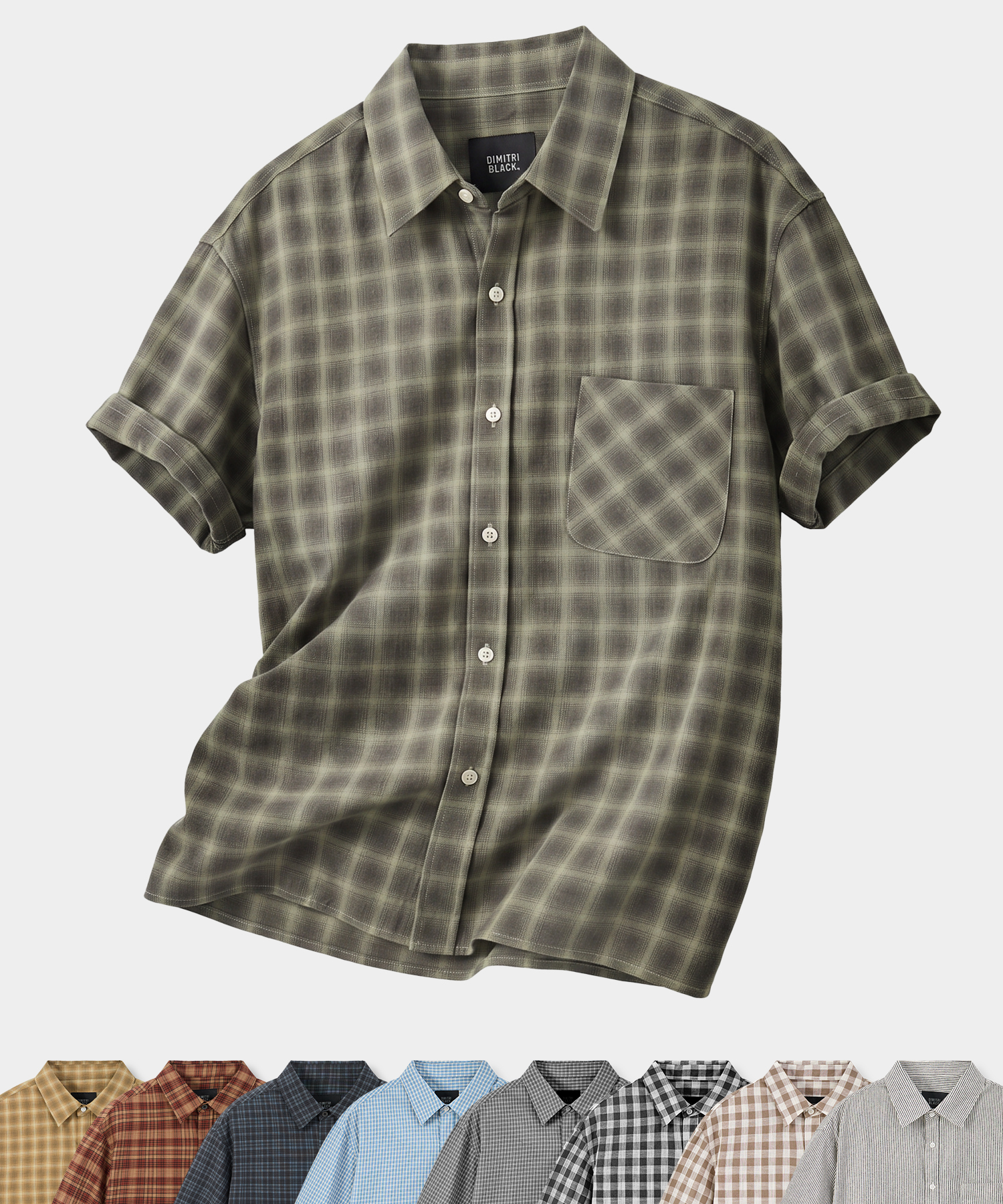 ©EVERYONE’S SEMI CROP CHECK SHIRT_HALF 9 COLOR