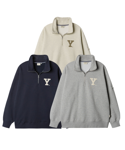 Свитшот на молнии с логотипом Y (3 colors)
