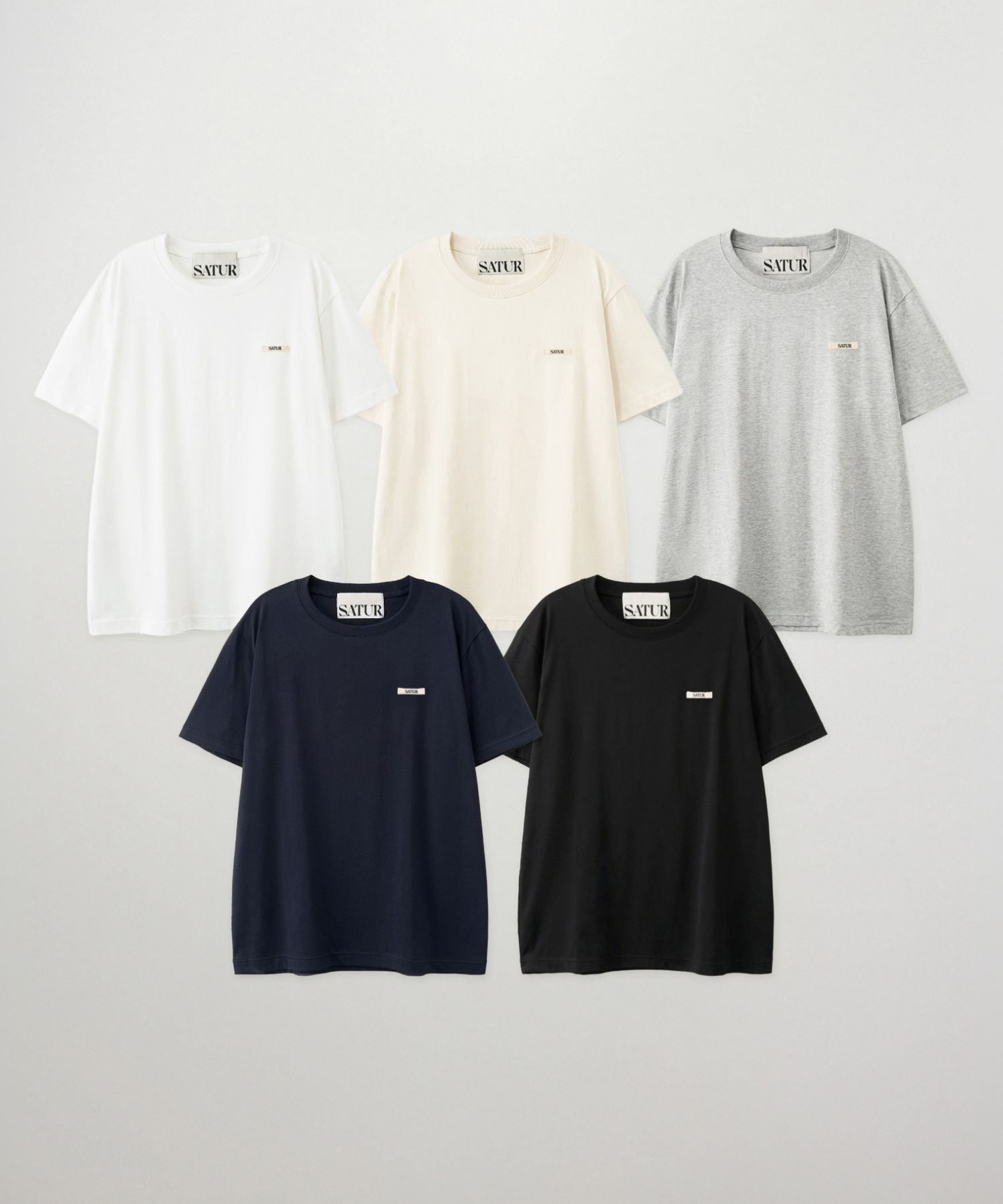 [2PACK] Supima Basic Crewneck T-Shirt