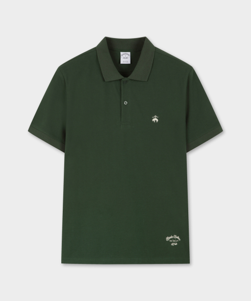 [BB x KT WIZ] пике футболка (Dark Green) BBNTMOG291