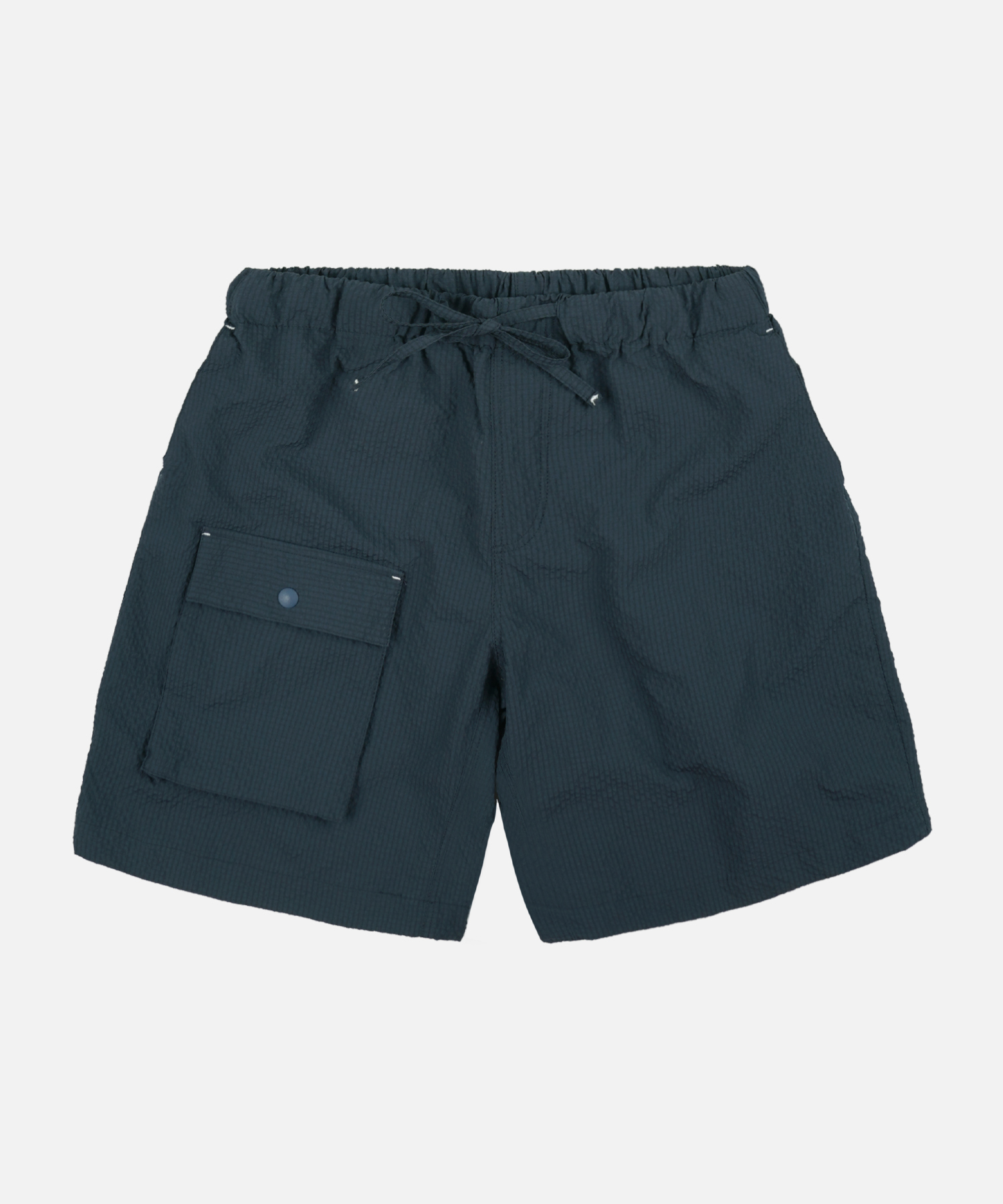 COMFORTABLE BANDING SHORTS _ NAVY