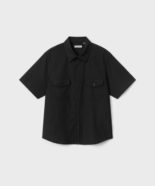 Футболка Serif Chico с коротким рукавом - Black
