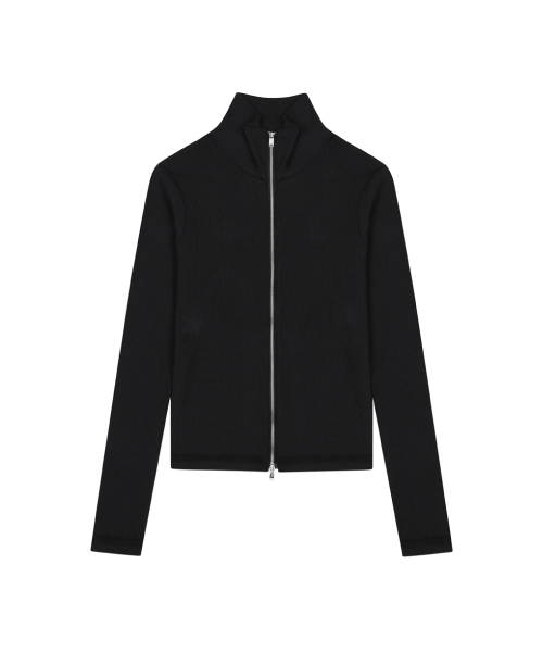 Hibi Full Zip-Up (Black)