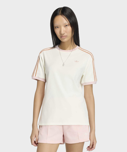 Футболка Summer Glow Advanced 3-Stripes - White / KY8126