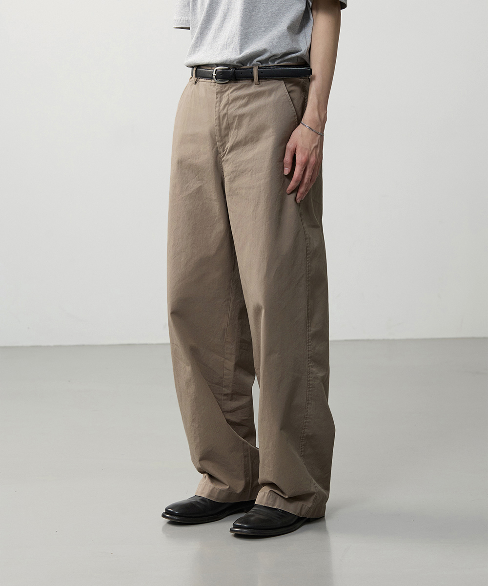 Широкие чинос Essential — Washed Beige