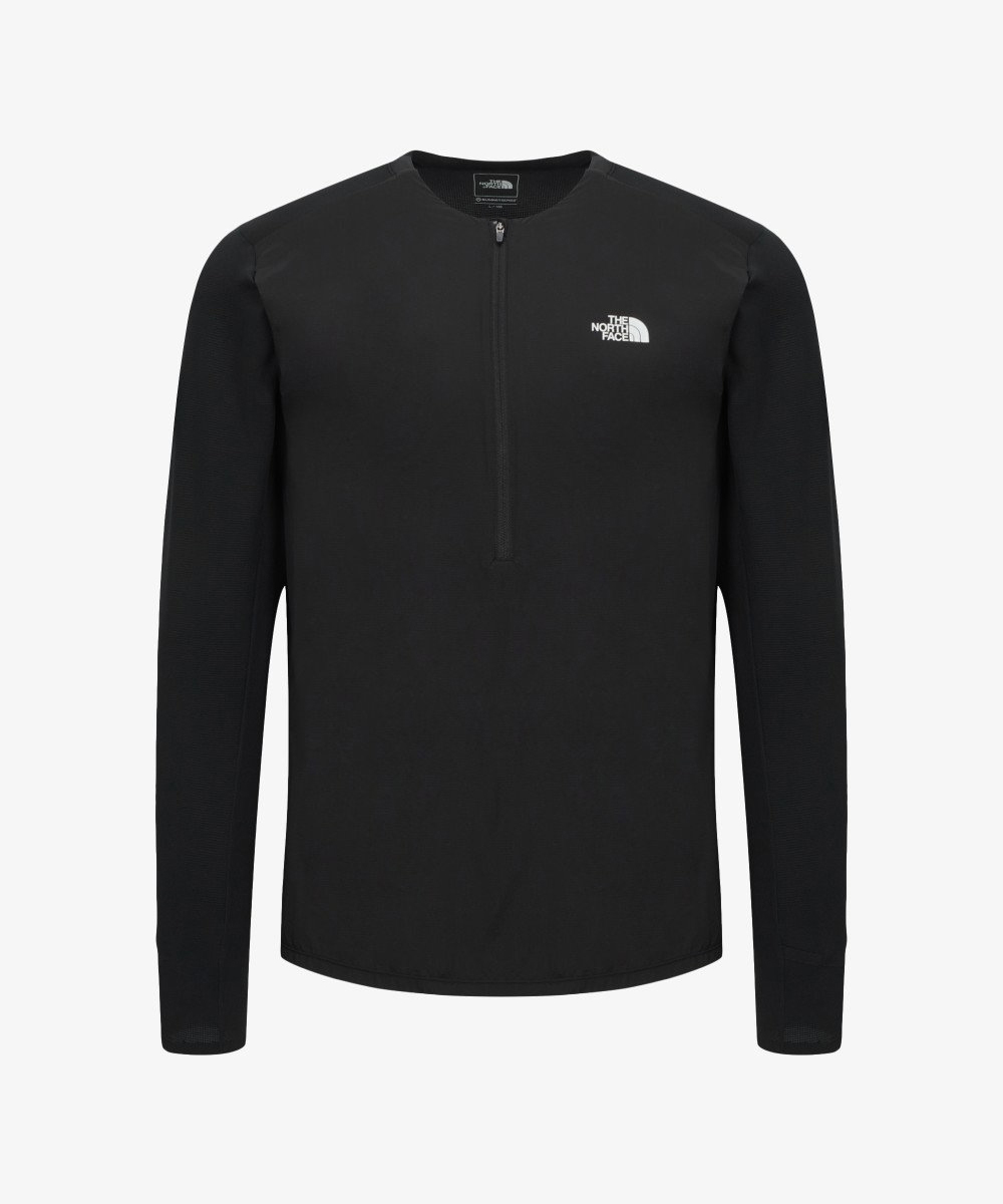 Мужская спортивная кофта на молнии Camino Run NT7LS10A BLACK