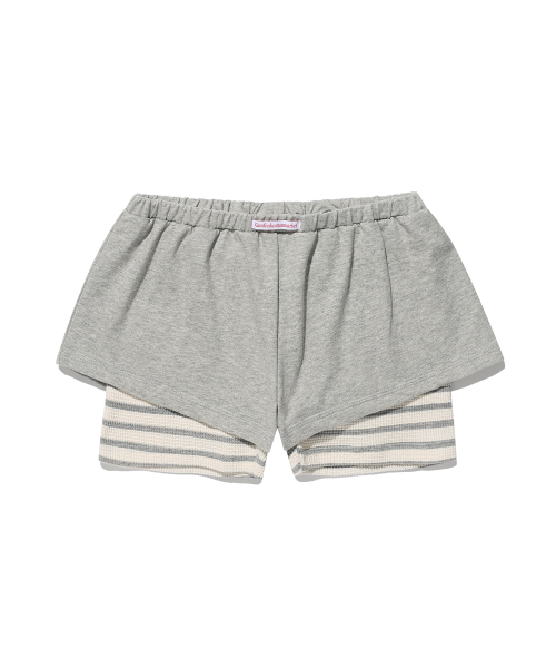Многослойные шорты Kims Layered Shorts Grey