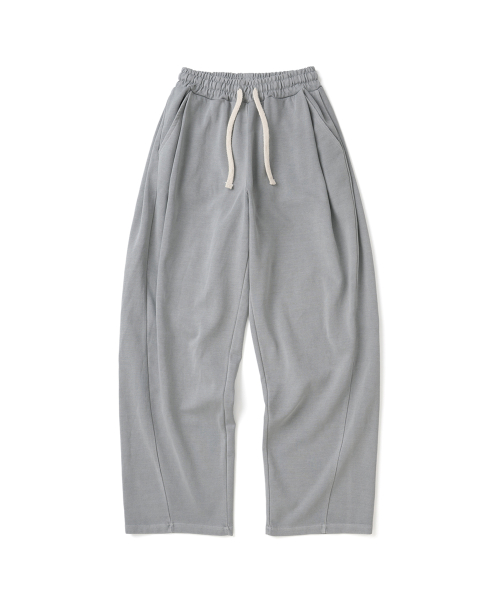 Спортивные штаны Pigment Curved в цвете STONE GREY