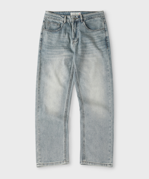 Синие базовые джинсы regular fit