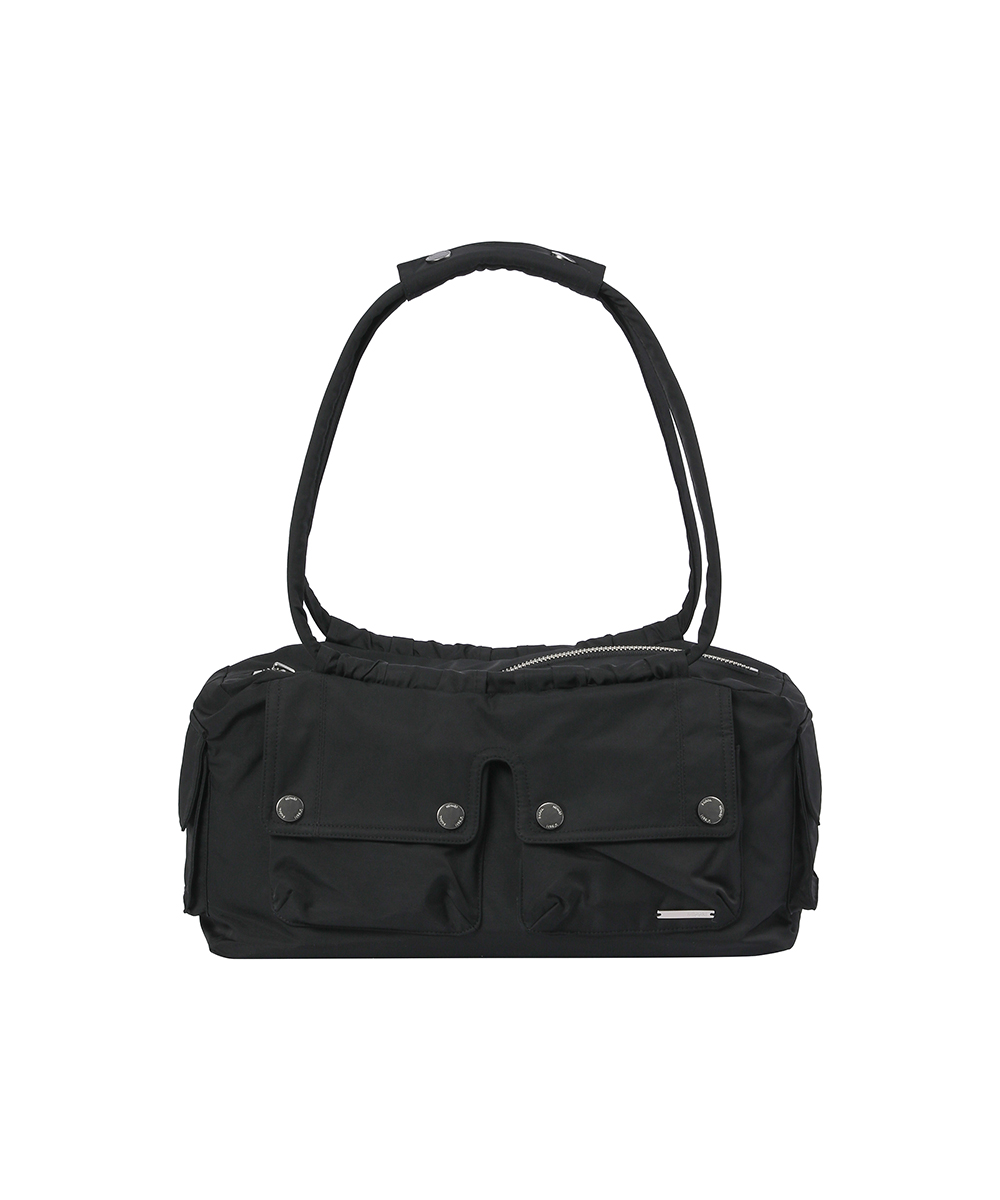 Square pocket bag BLACK
