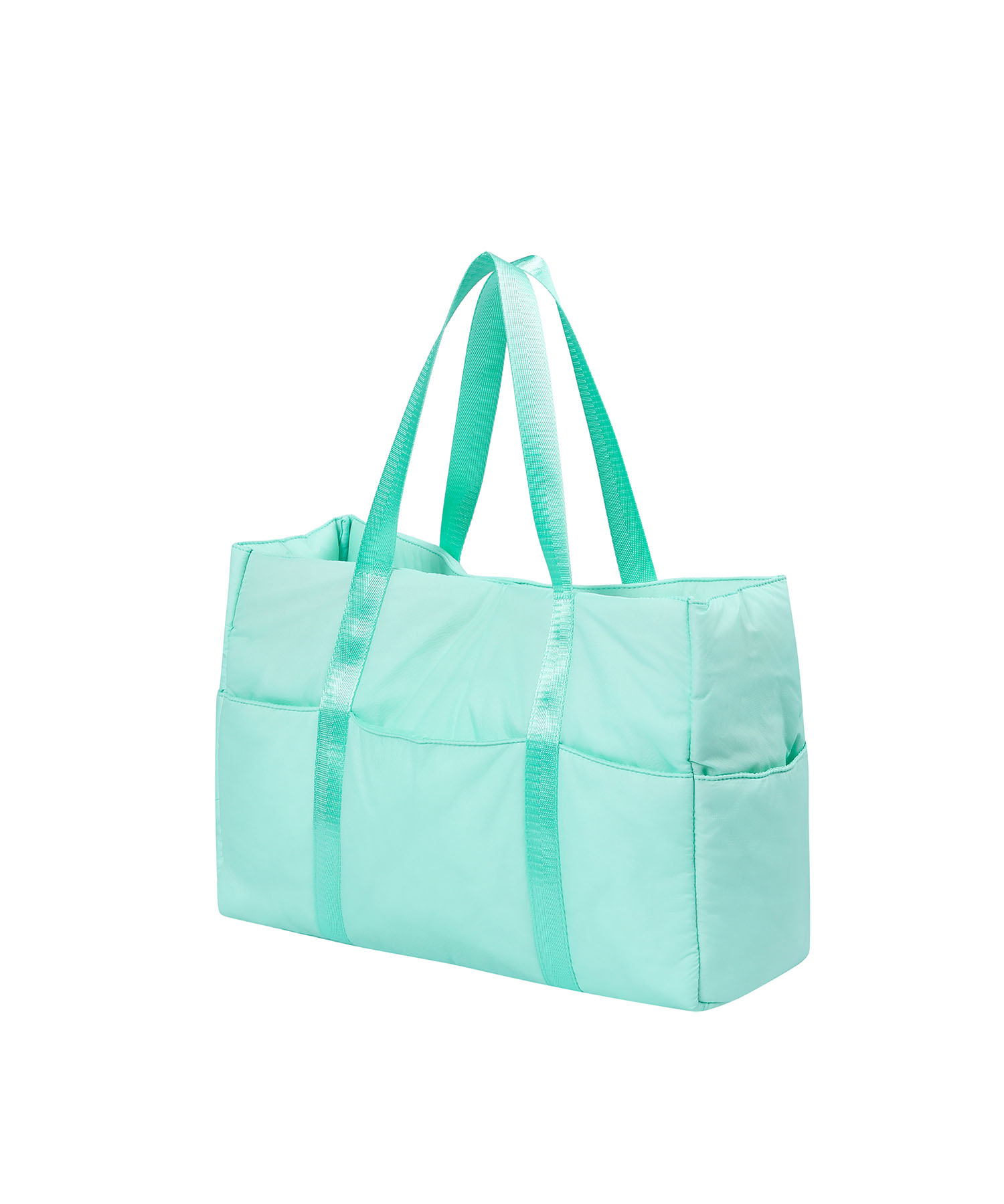 Puffy tote bag MINT