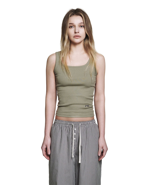 Basic Layered Sleeveless - Khaki