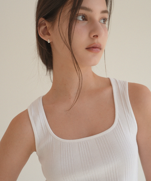 Sienna топ без рукавов — White