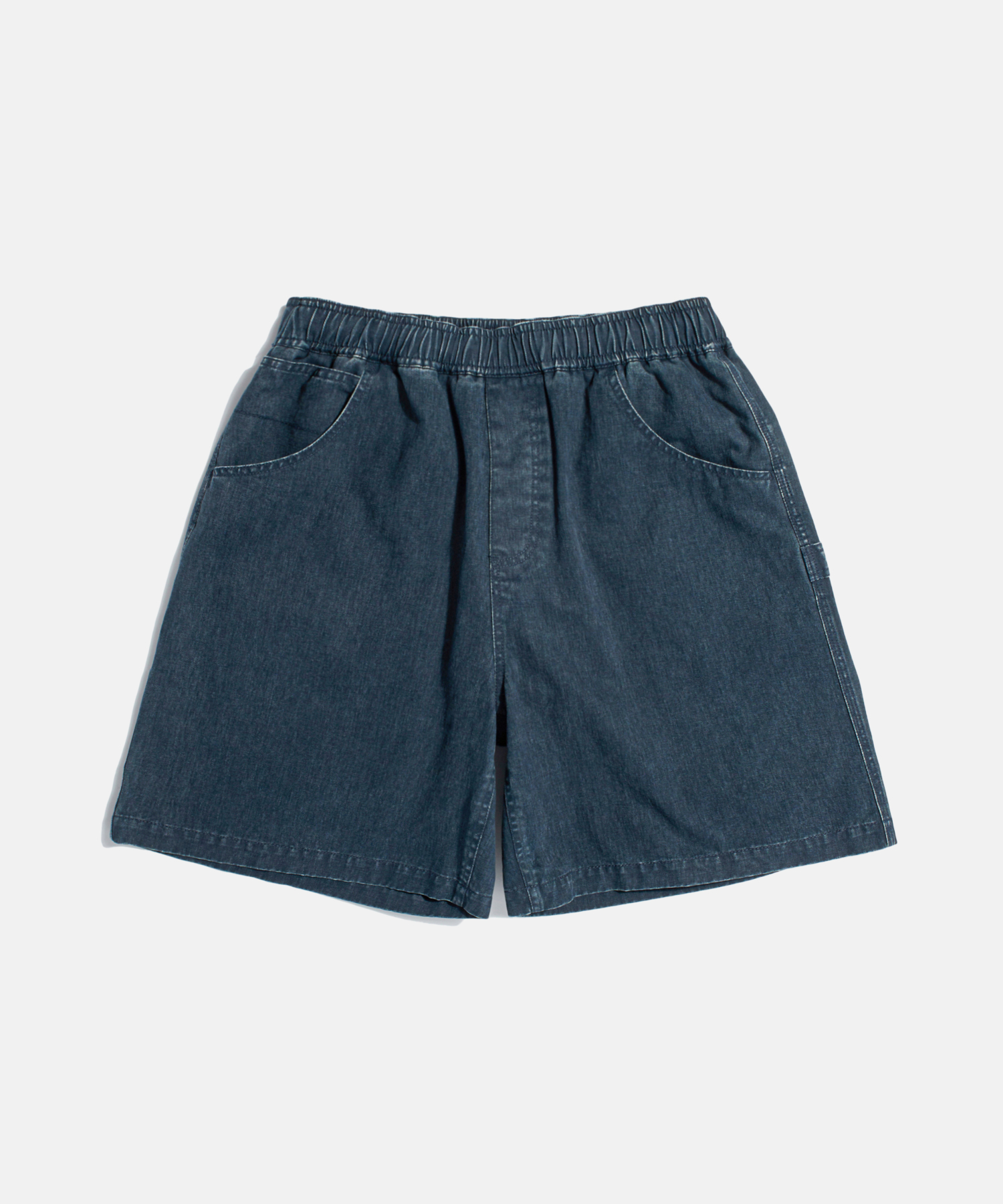 Vintage Cotton Painter Shorts Navy
