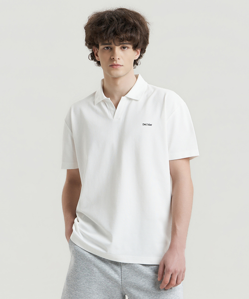 Футболка поло Sleek Chill - White