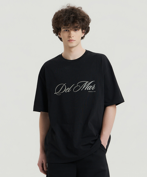 Футболка Wellness Club Signature Cotton Short Sleeve - Black