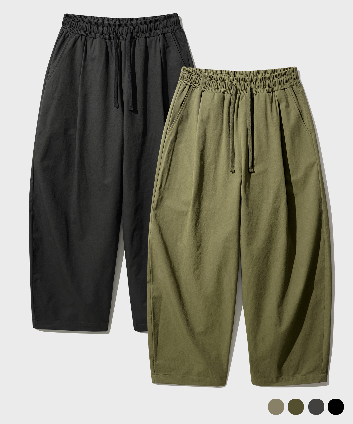 [2PACK] Summer Bio Wide Banding Pants KJLP1574
