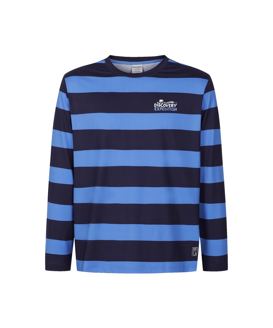 Ms Stripe Long-Sleeve Water T-shirt