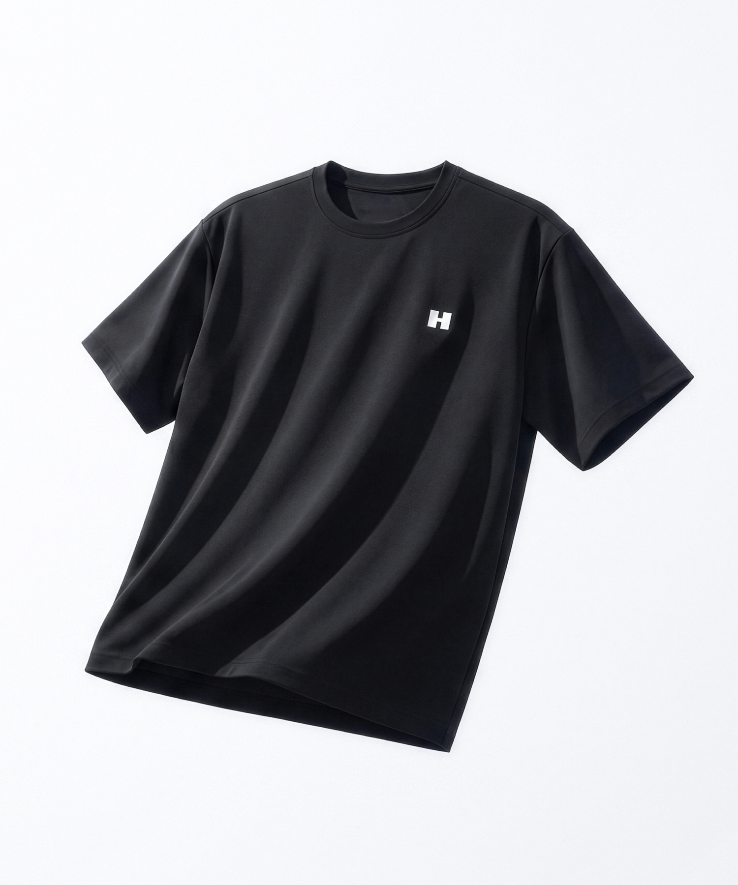 Футболка Signature H Logo Cotton Cool Black (190g)