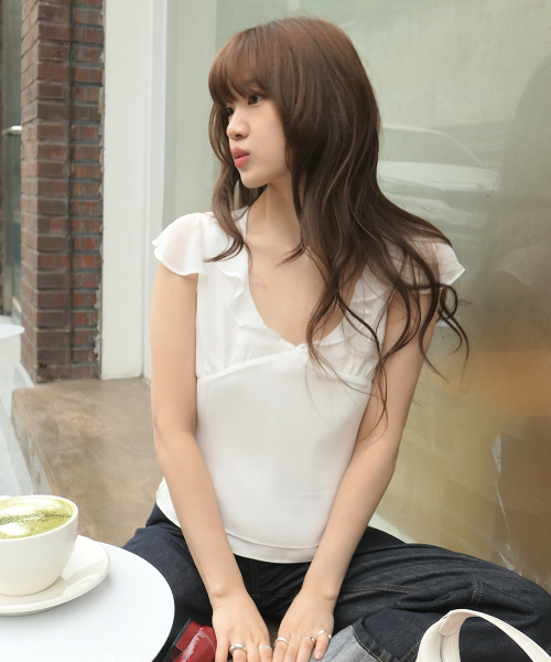 Petal Blouse_Ivory
