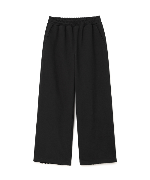 Structure Sweat Pants Black