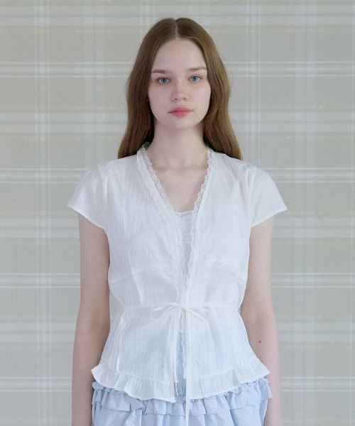 PALE MISTY LACE BLOUSE_WHITE