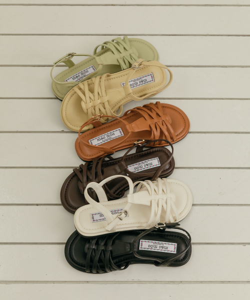 PIAO PIAO Flat Fisherman Strap Sandals_6colors